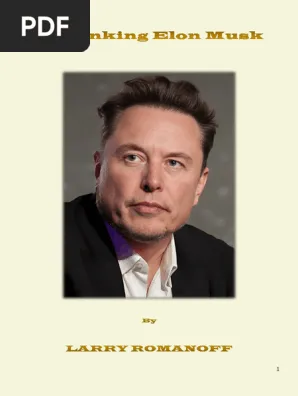 E-BOOK: DEBUNKING ELON MUSK by LARRY ROMANOFF